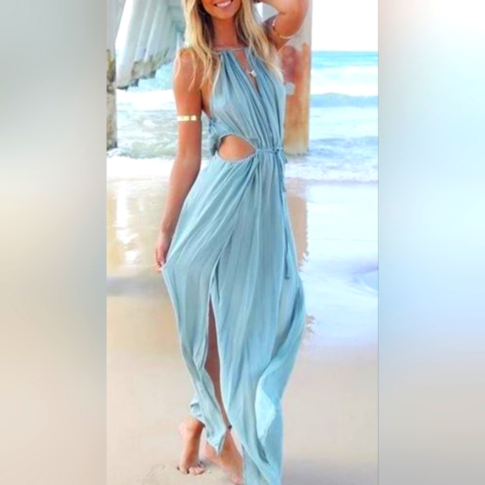 Blue Goddess dress